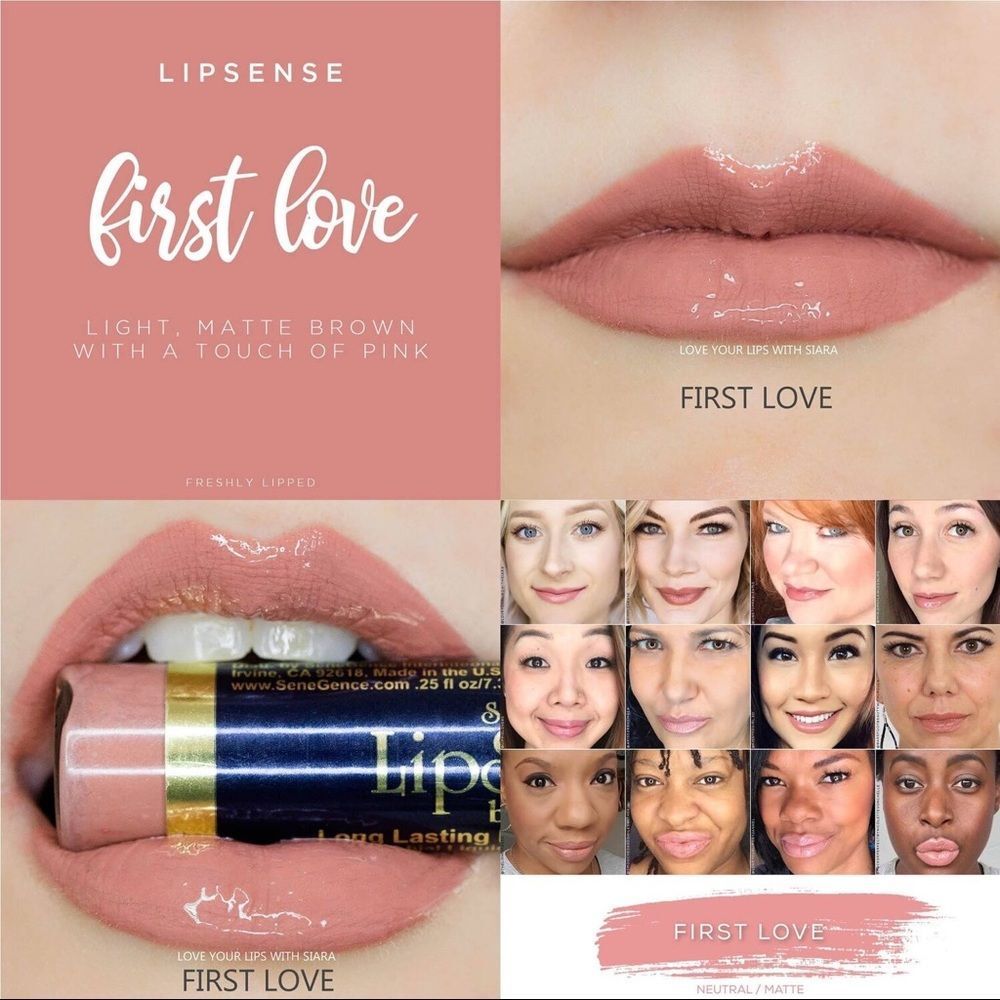 New & Sealed Senegence Lipsense color First Love